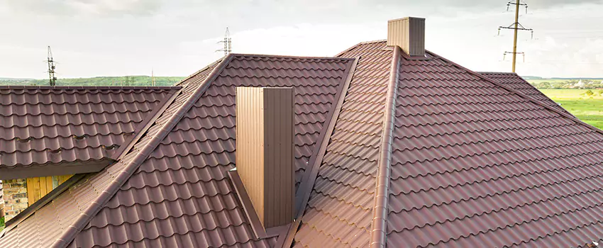 Residential Chimney Flashing Restoration in Wantagh, NY