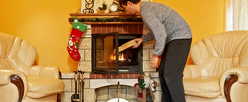 Gas to Wood-Burning Fireplace Conversion Services in Wantagh, New York