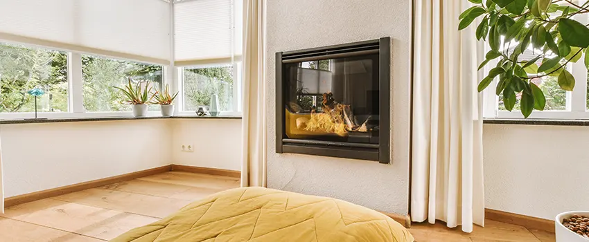 Residential Fireplace Ceramic Glass Installation in Wantagh, NY