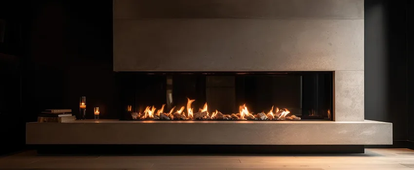 Gas Fireplace Ember Bed Design Services in Wantagh, New York