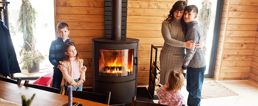 Morso Cast Iron Fireplace Insert Installation in Wantagh, New York