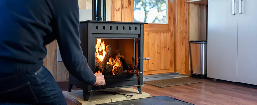 Open Hearth Wood Fireplace Installation in Wantagh, NY